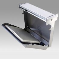 ErgonoFlex Cabinet de sécurité Vertical pour ordinateur portable Fixation Bureau