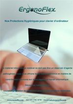 Nos Protections Hygiéniques pour clavier d‘ordinateur